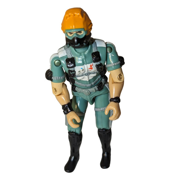 Vintage 1986 Wet Suit v1 Seals G.I. Joe Action Figure Hasbro Rare FIGURE ONL - Picture 1 of 7